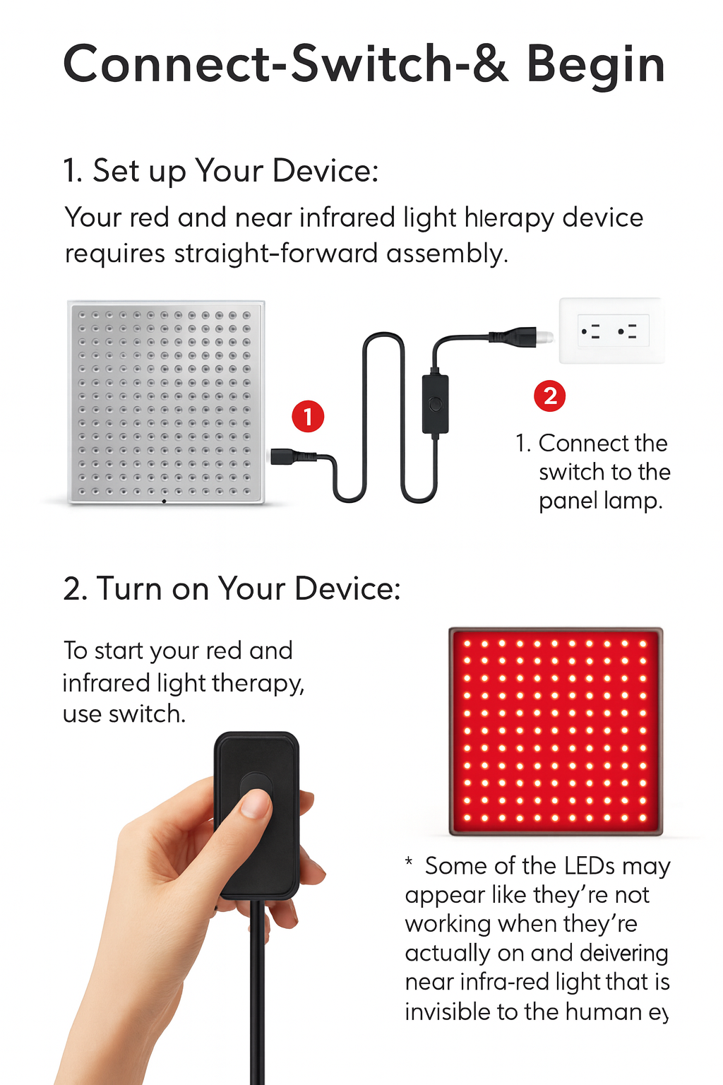Red Light Therapy Panel
