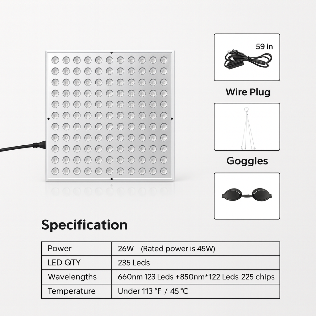 Red Light Therapy Panel