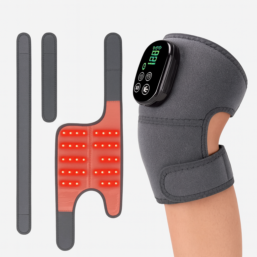 Red Light Heat and Massage Knee Wrap