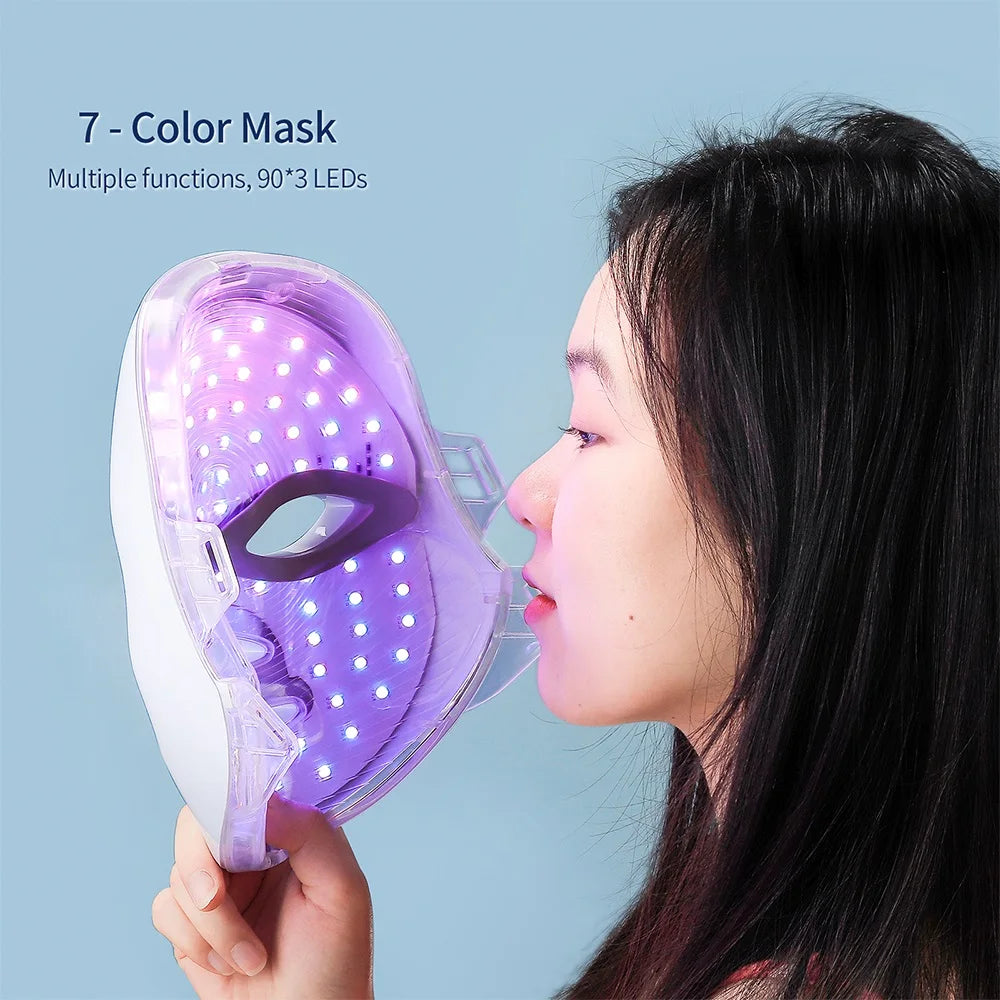 Wireless LED Face And Neck Therapy Panel