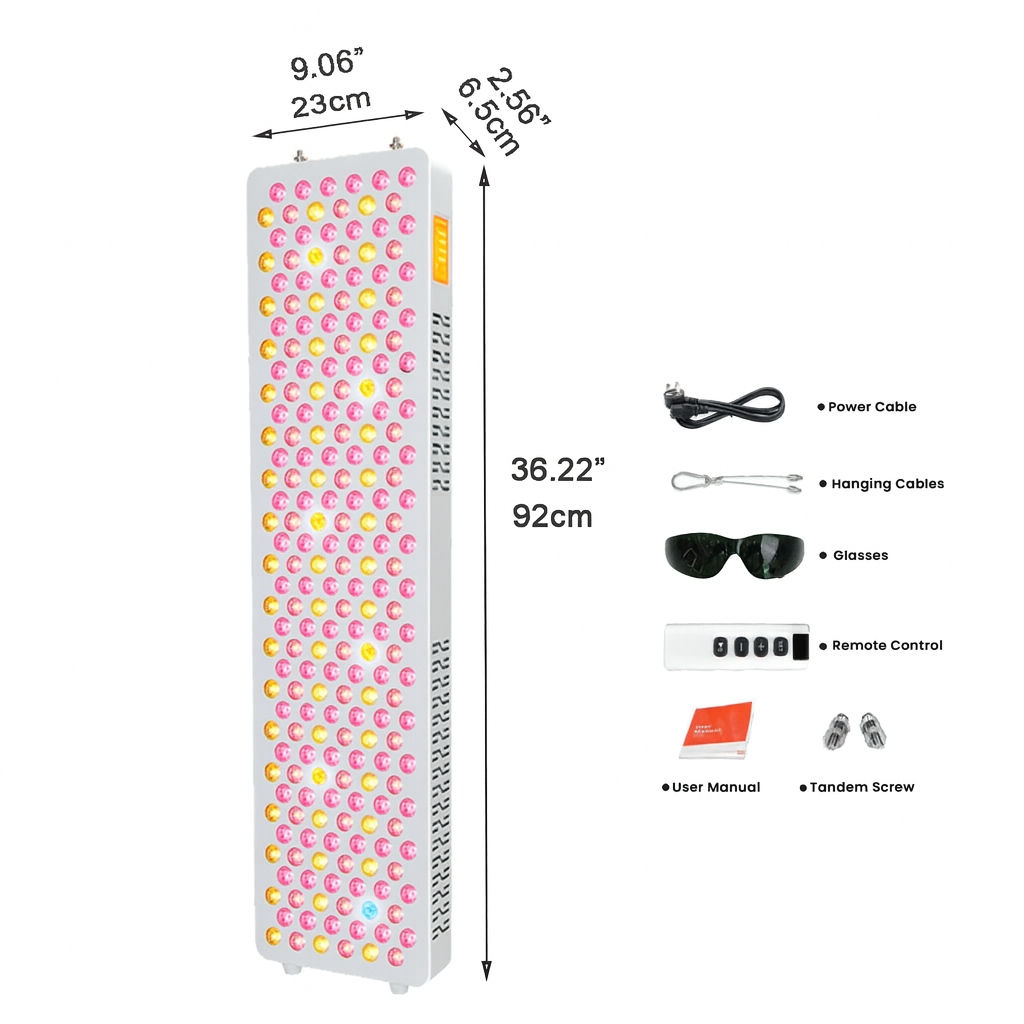 Smart Red Light Therapy Panel Roll Around