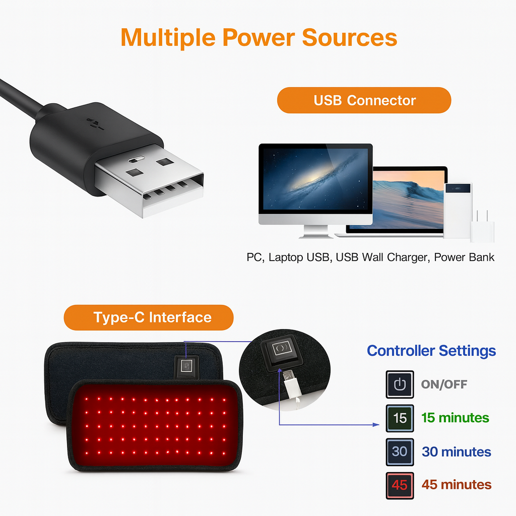 Infrared Light Therapy Pad